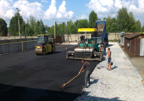 Устройство автодорог в Узуново и Серебряно-Прудском районе